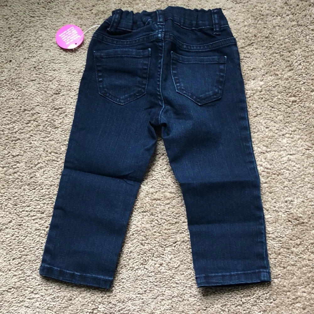 The Children's Place Jeans Little Girls Size 18-24 Months Denim Blue Skinny‎